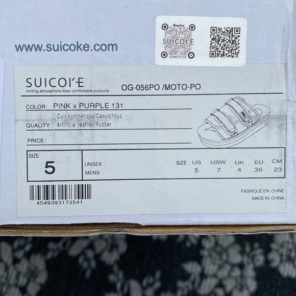 Suicoke MOTO PO Slide Women’s 7 Pink Purple sandal - Picture 10 of 10